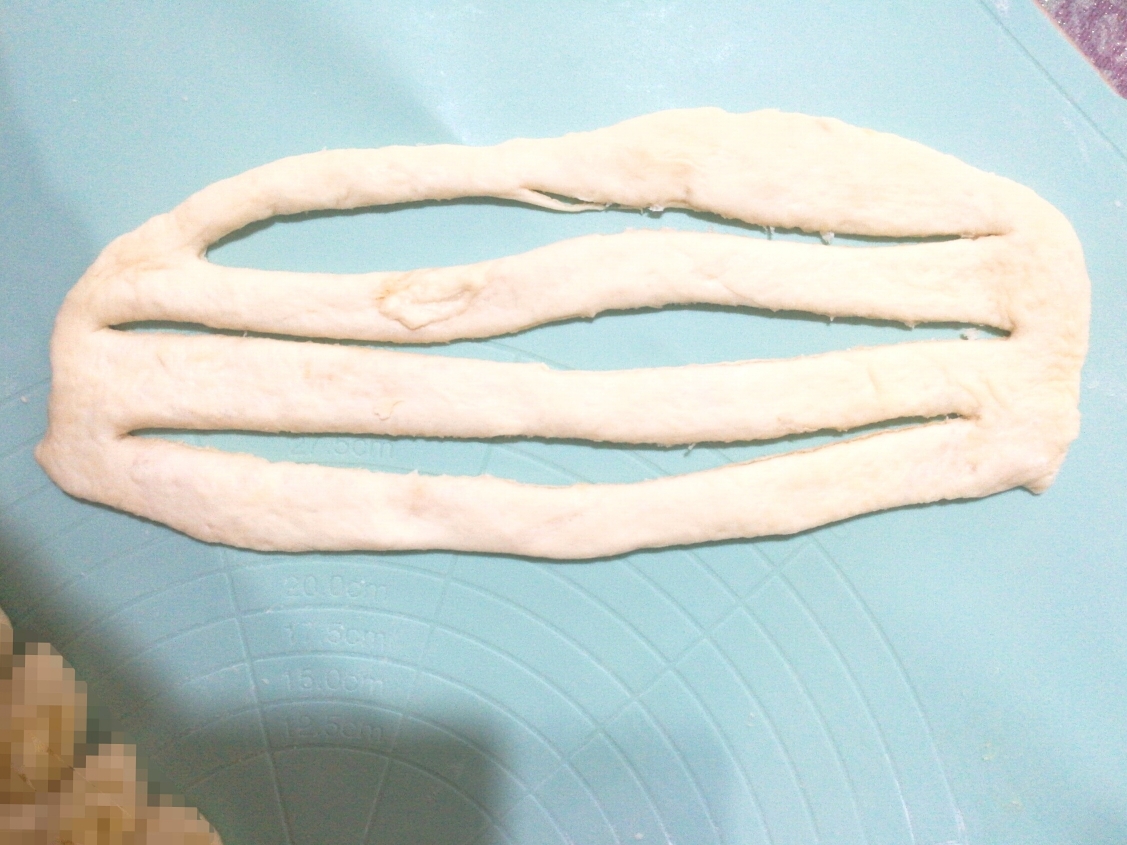 奶香椰蓉花朵面包（一次发酵）的做法 步骤4
