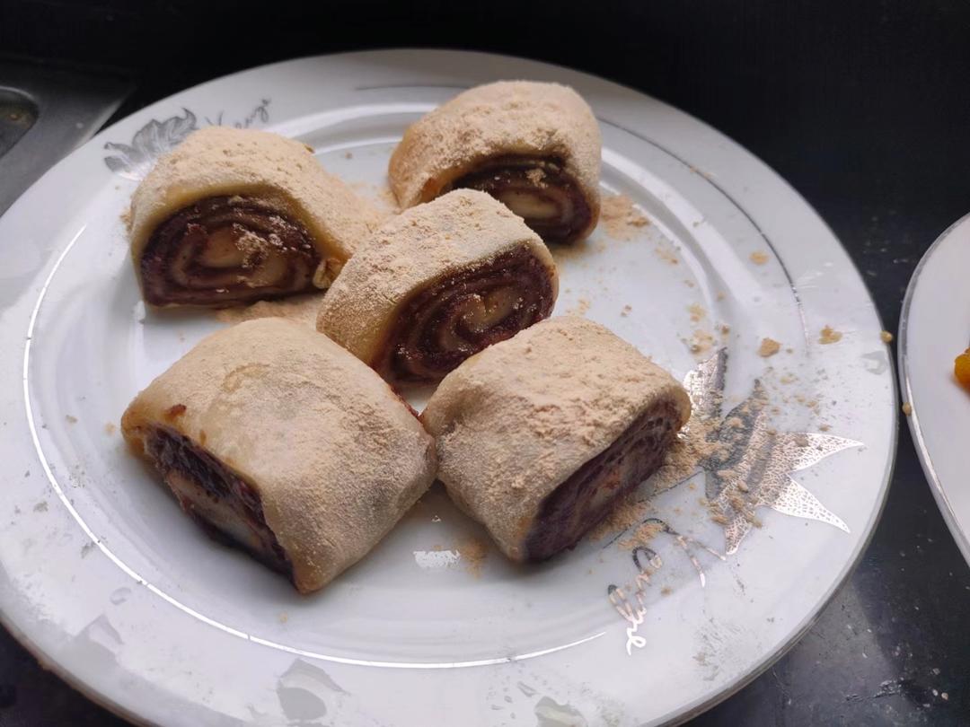 此配方做出的驴打滚无比软糯，放一天还是软的