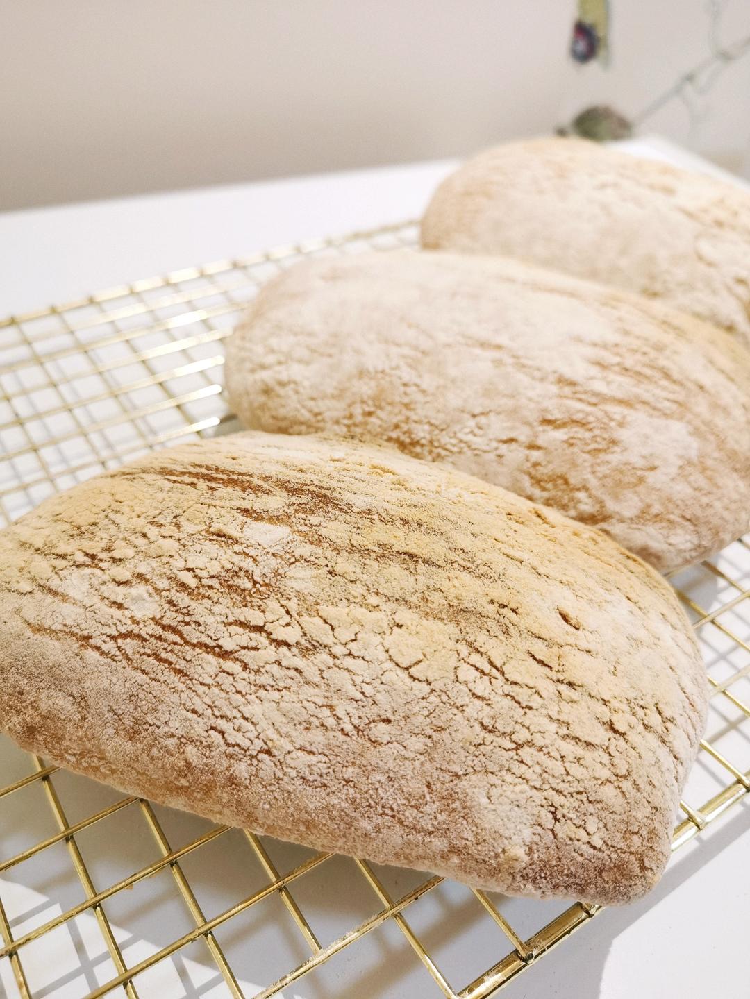 恰巴塔面包  Ciabatta