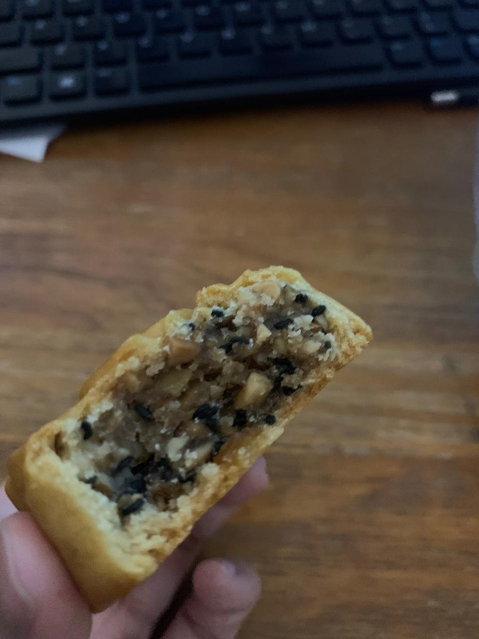 ❗️五仁🥮月饼馅—制作简单快手，口感好，回油快