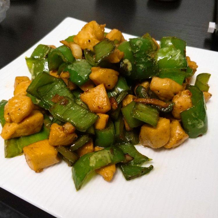 青辣椒鸡胸肉