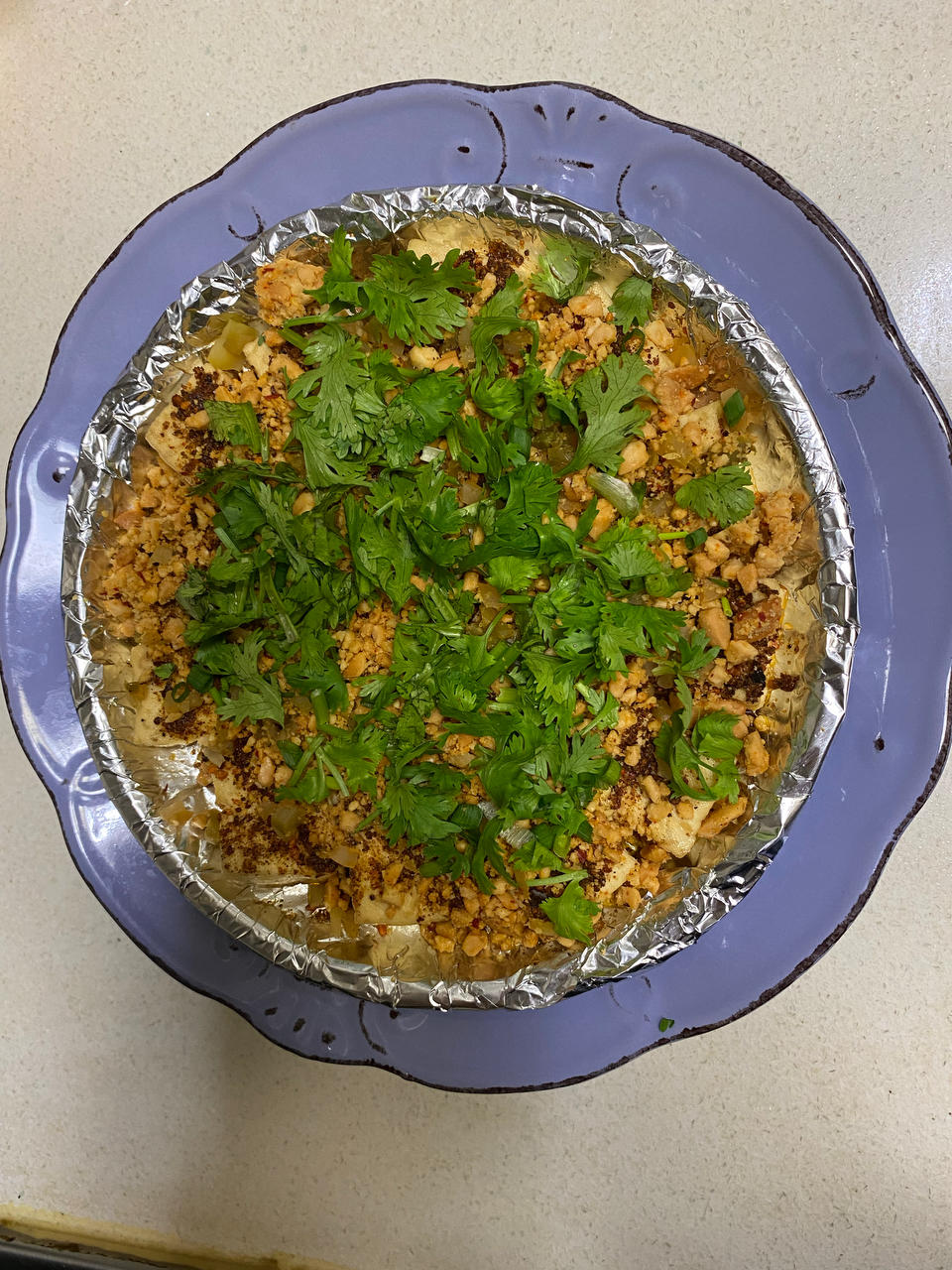 空气炸锅包浆豆腐