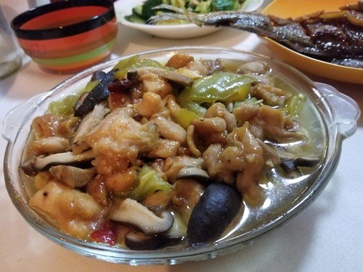 香菇蒸滑鸡