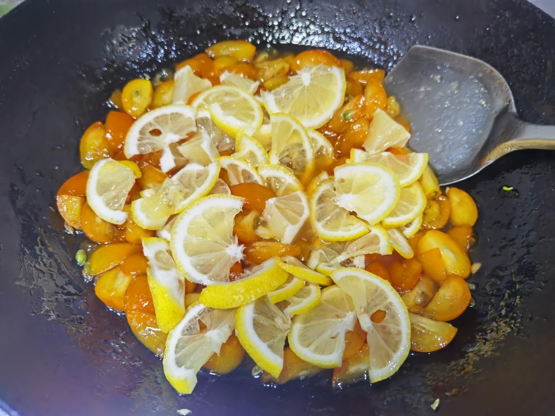 冰糖金桔柠檬膏