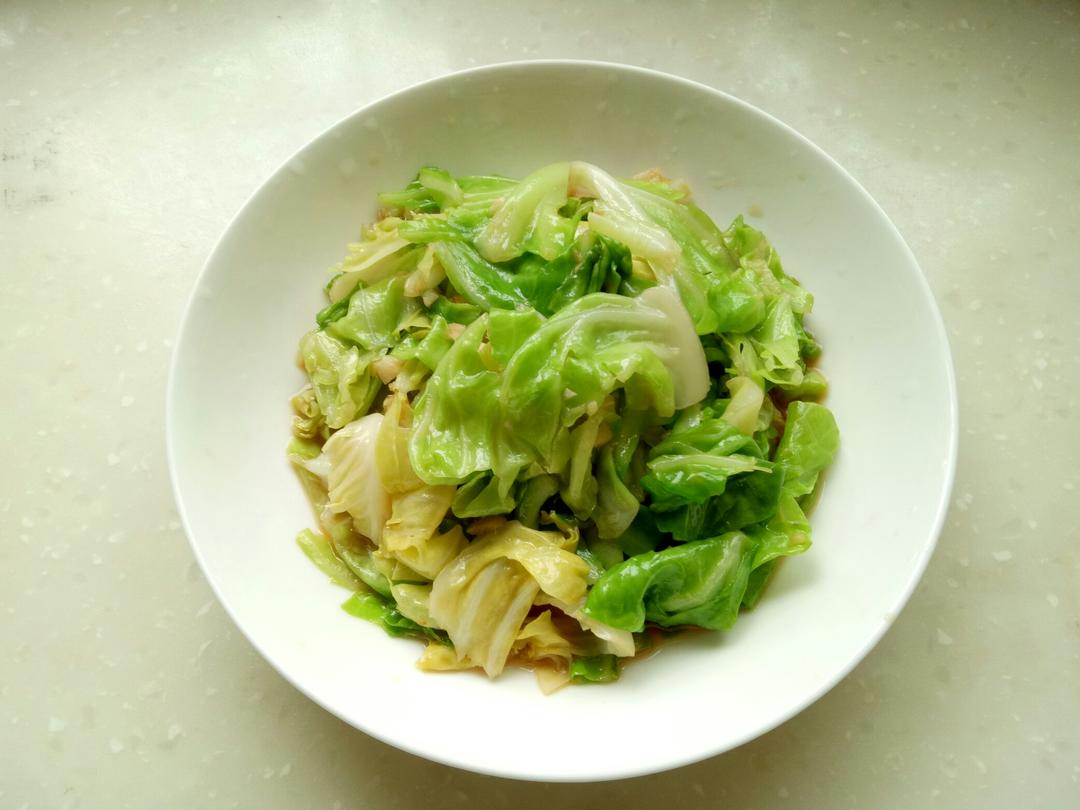 清炒包菜