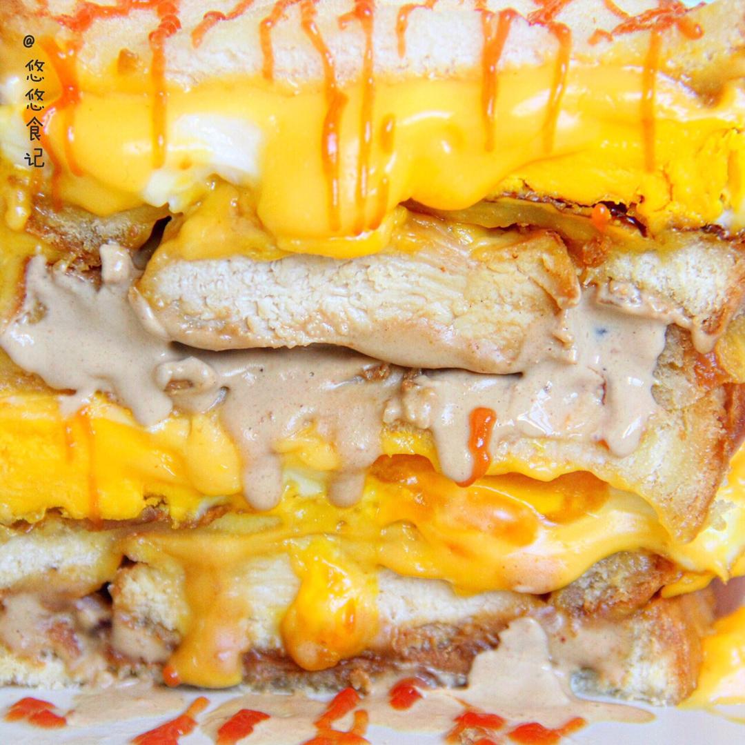 巨无霸爆浆吐司