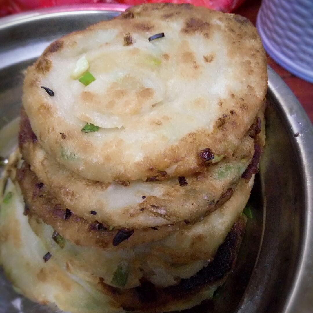 家常葱油饼