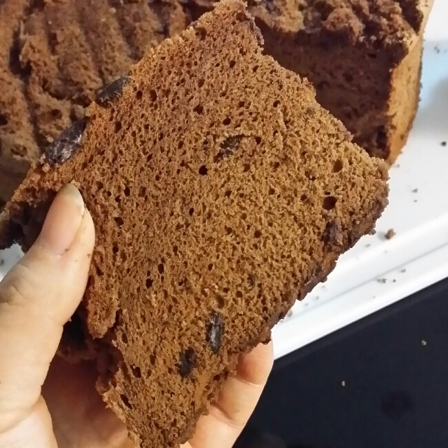 巧克力戚风蛋糕