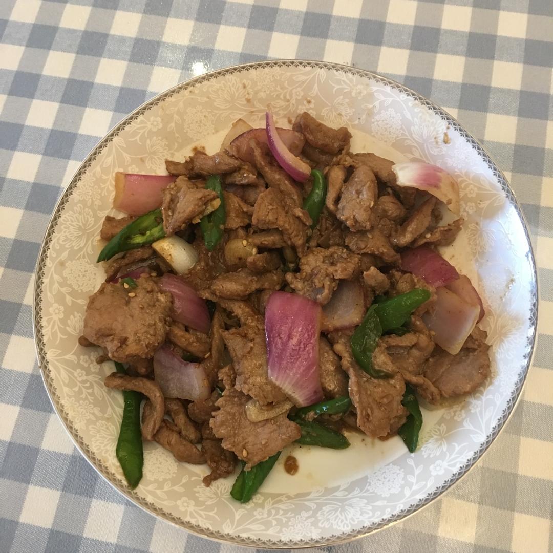 青椒炒牛肉
