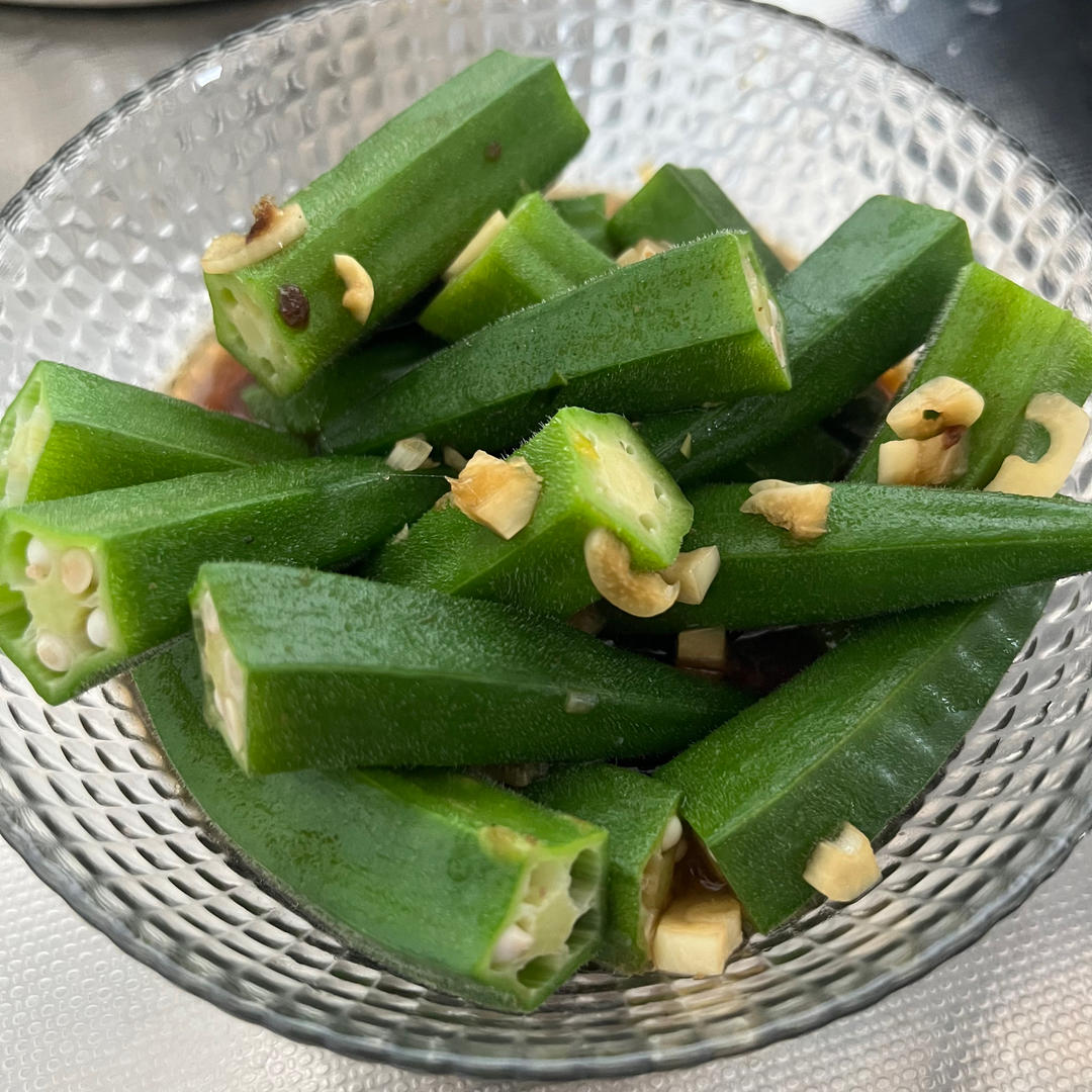 蒜蓉秋葵
