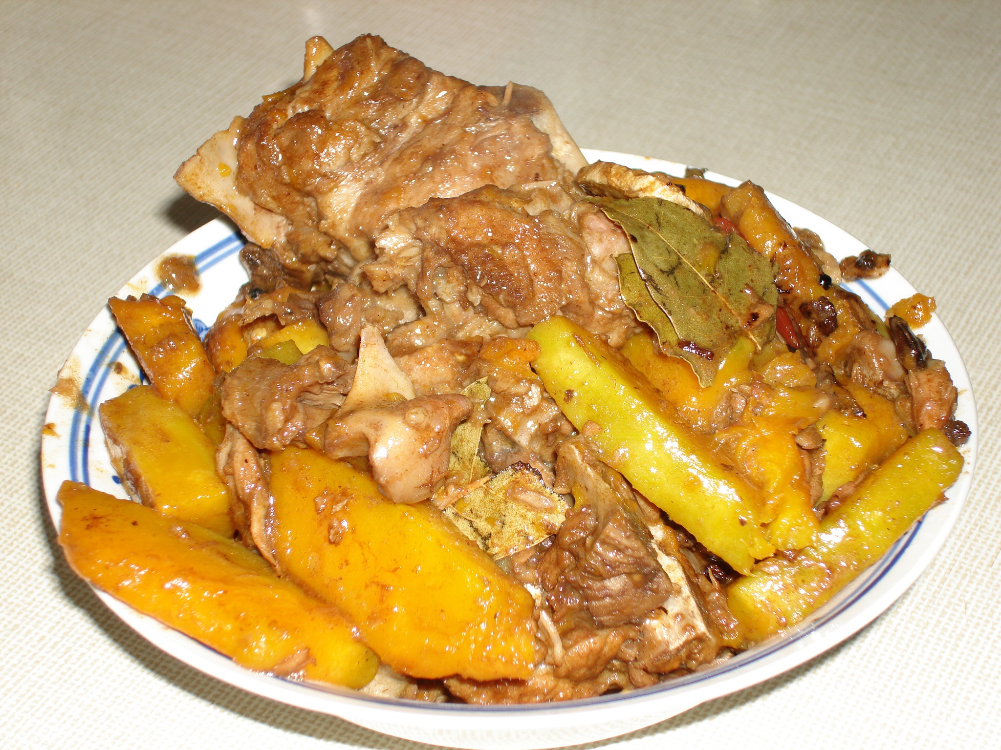 南瓜排骨饭