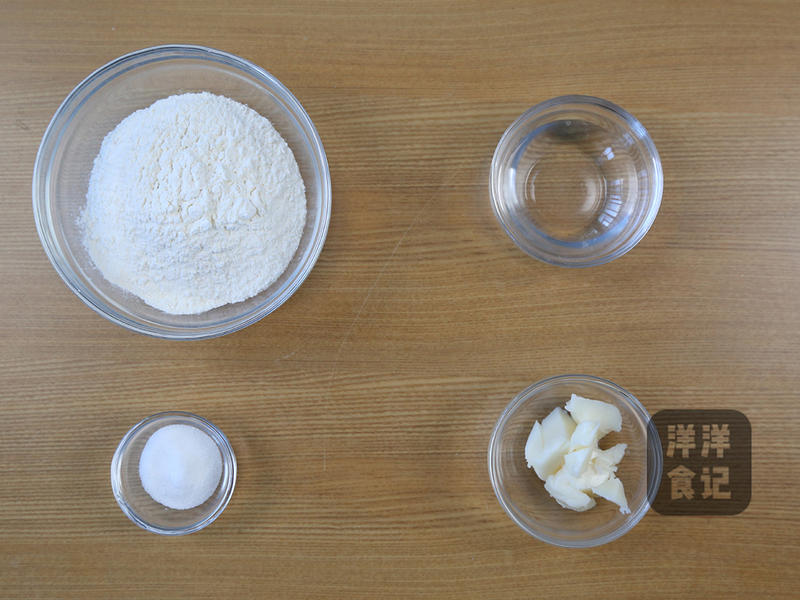 纯奶手撕吐司的做法 步骤1