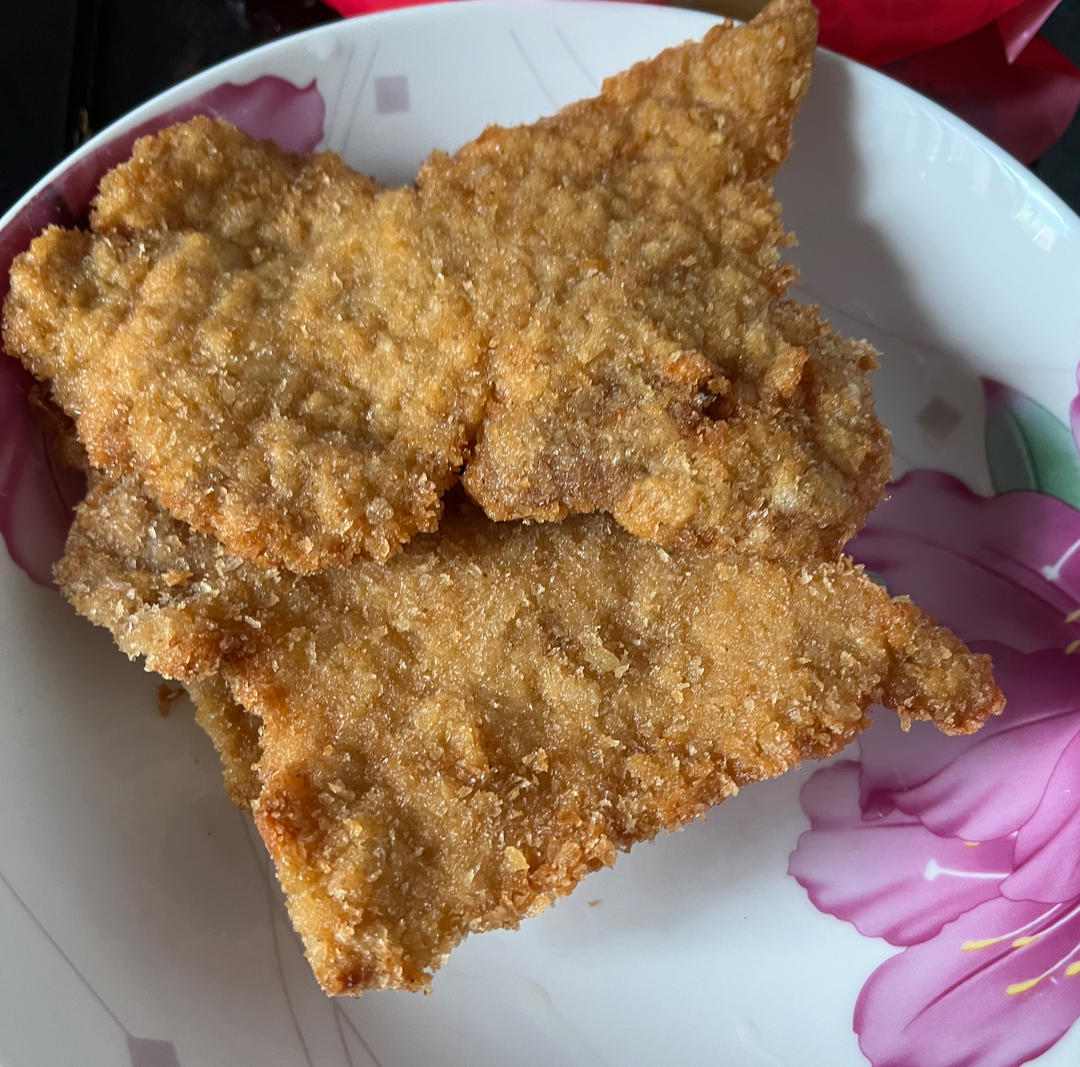 上海名堂炸猪排！脆薄炸街好吃！不掉粉不掉糠！