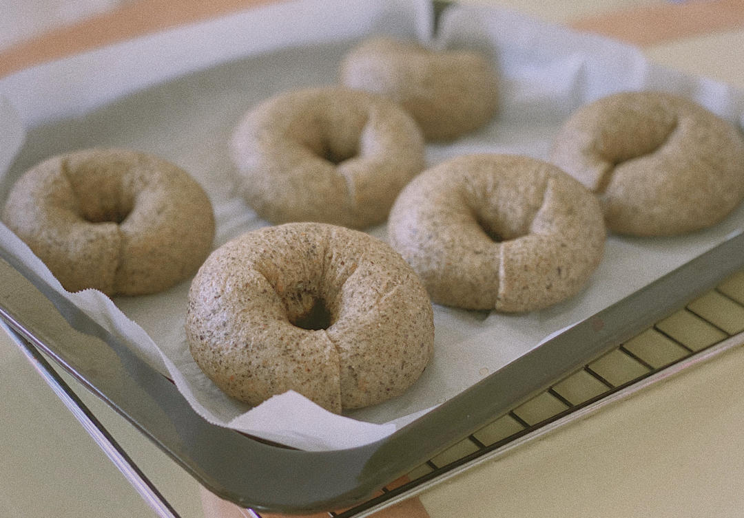 原味贝果🥯/黑芝麻贝果🥯
