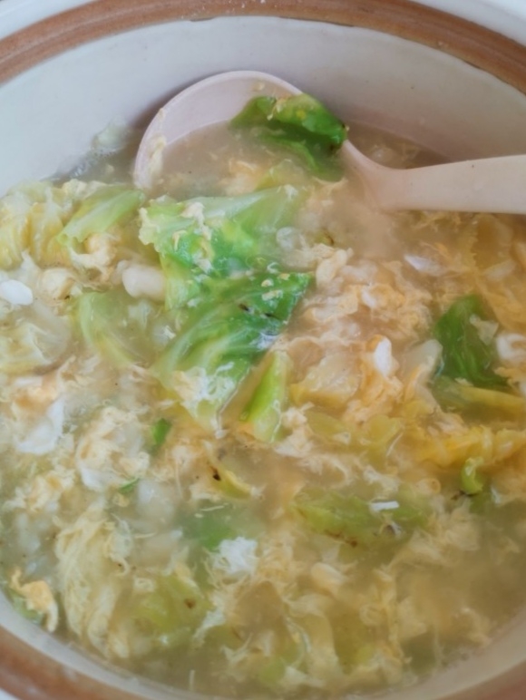 圆白菜疙瘩汤