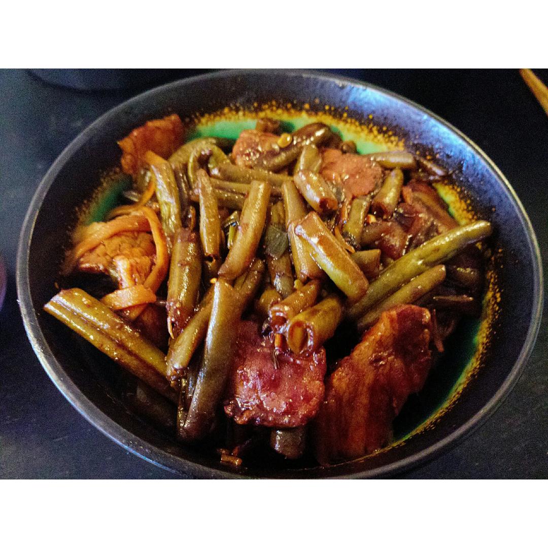 豆角焖面