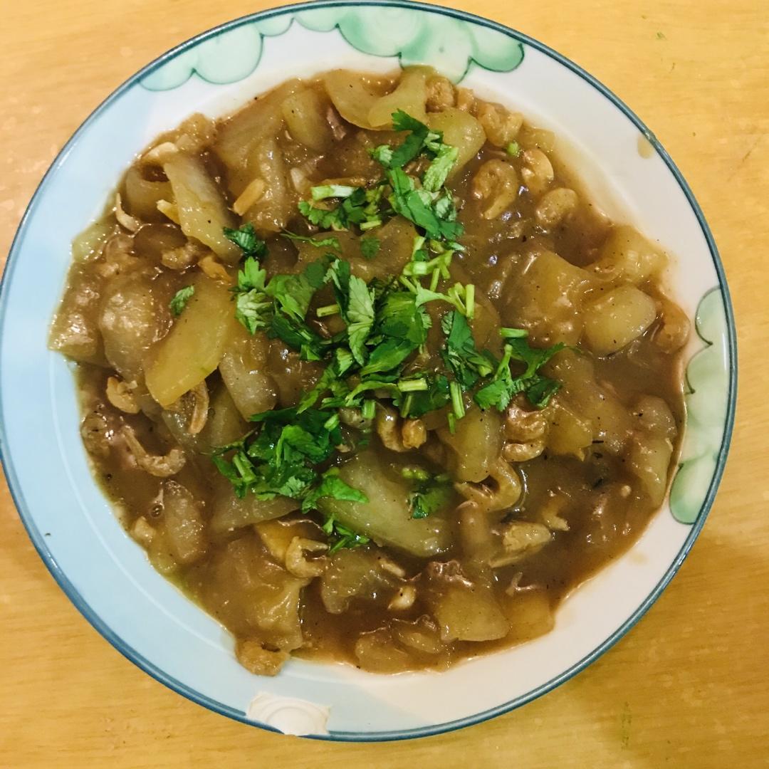 海米炒冬瓜