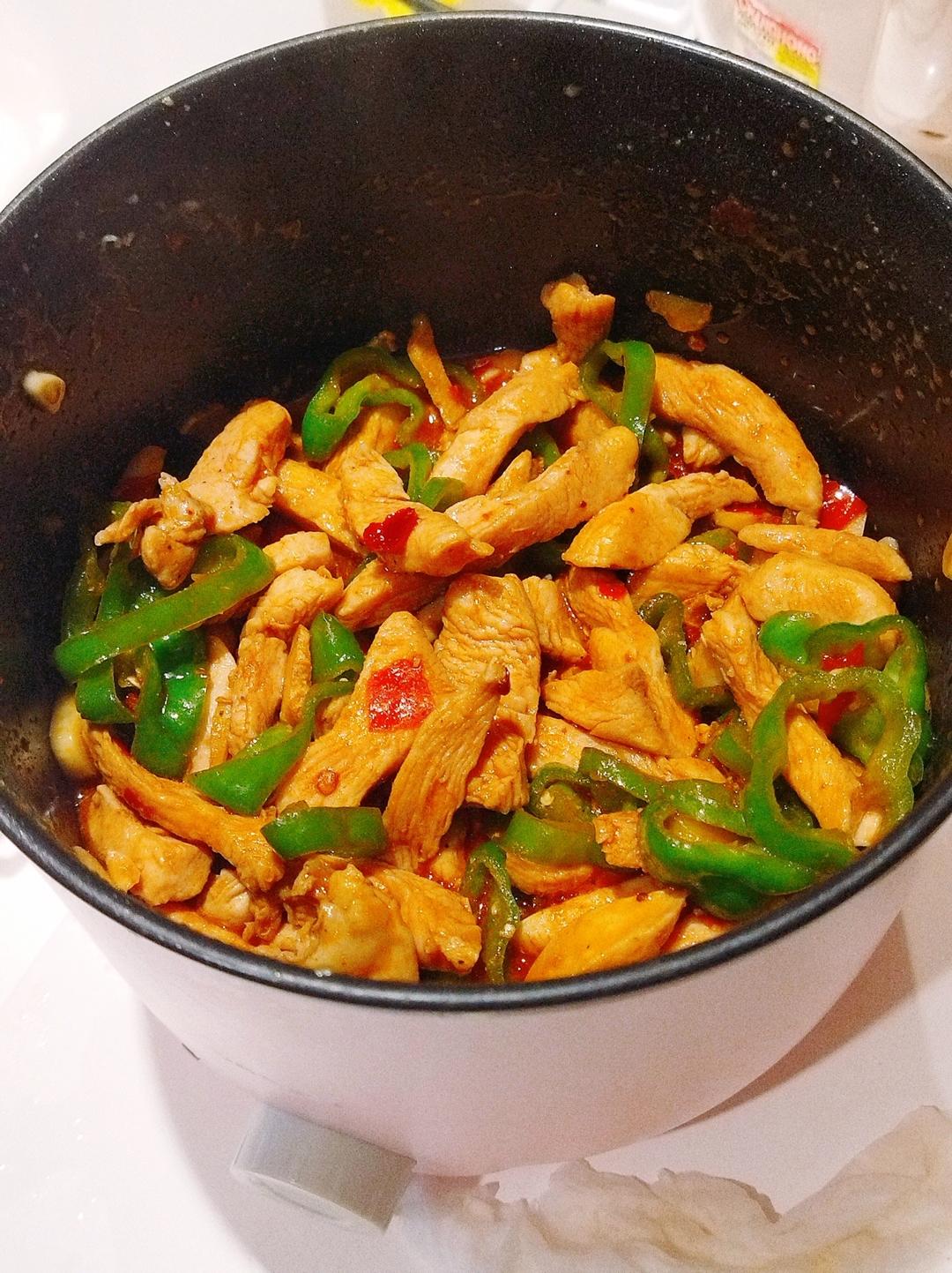 辣炒鸡胸肉，快手菜超下饭