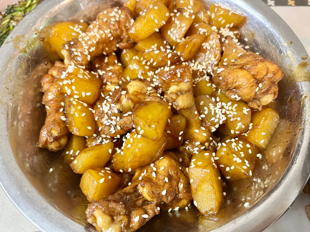 照烧土豆鸡翅根