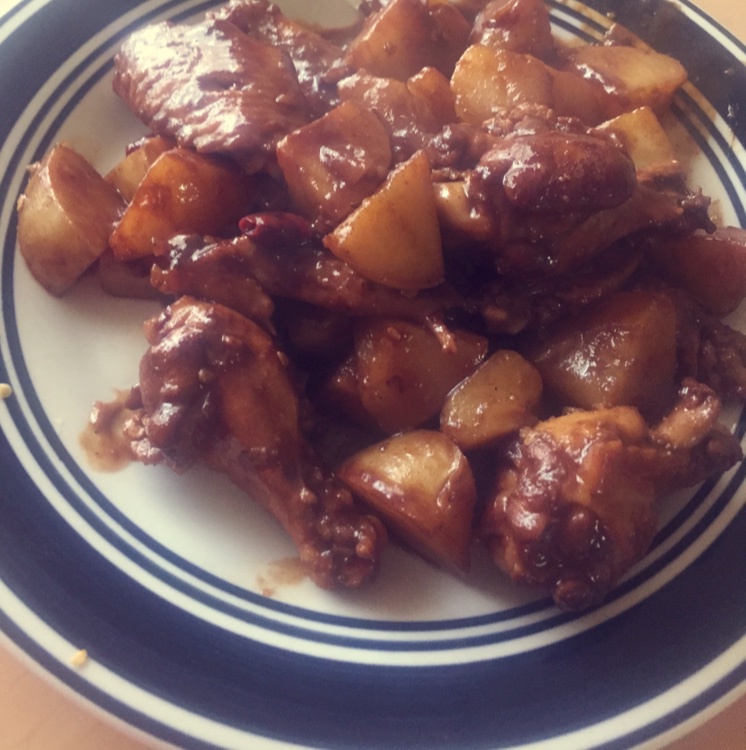 土豆烧鸡翅