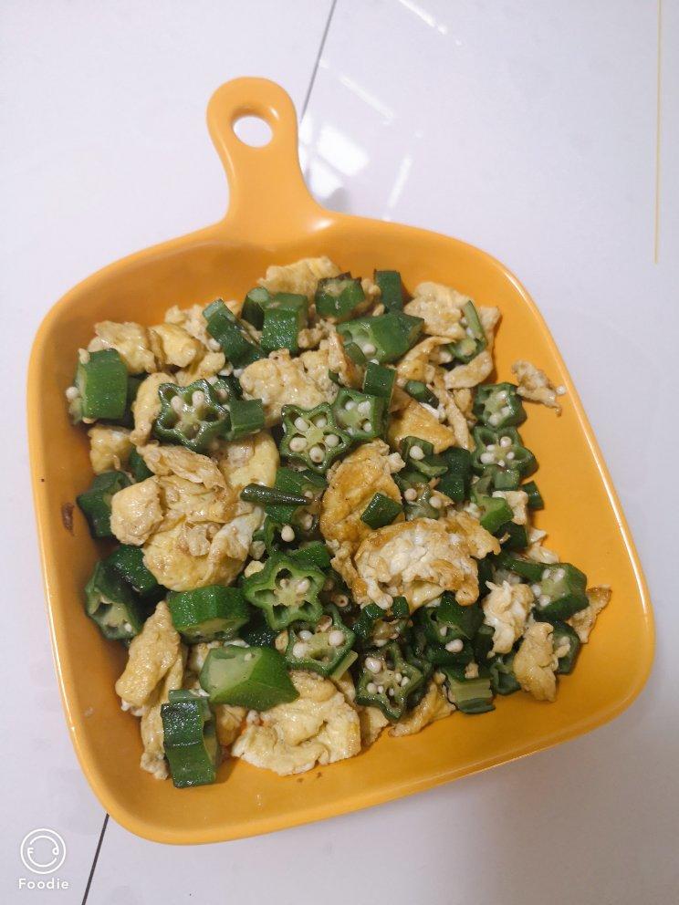 超易上手的美味秋葵炒鸡蛋