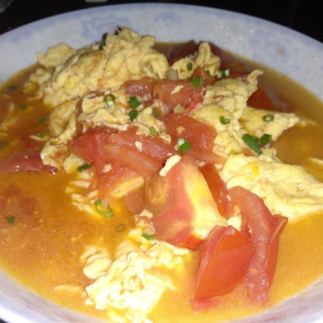 西红柿炒鸡蛋（嫩滑版）