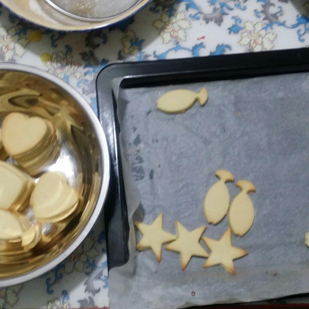卡通黄油饼干