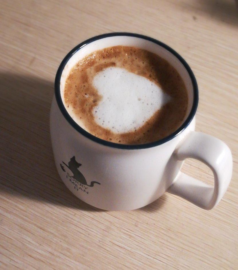 咖啡拉花~打基础大白心