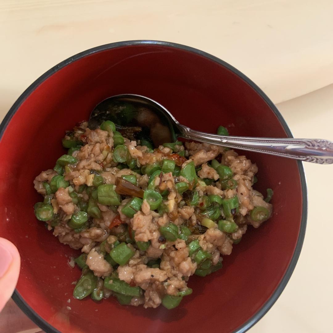 超简单的下饭菜🔥肉末豆角，好吃到流泪