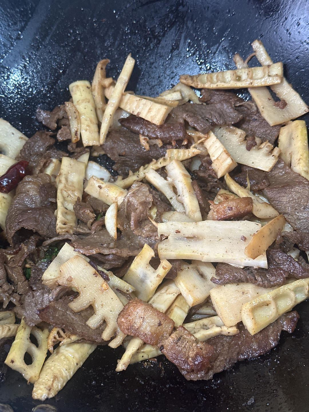 春天的味道—鲜竹笋炒肉