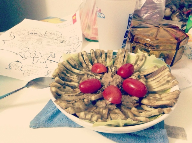 肉末蒸茄子