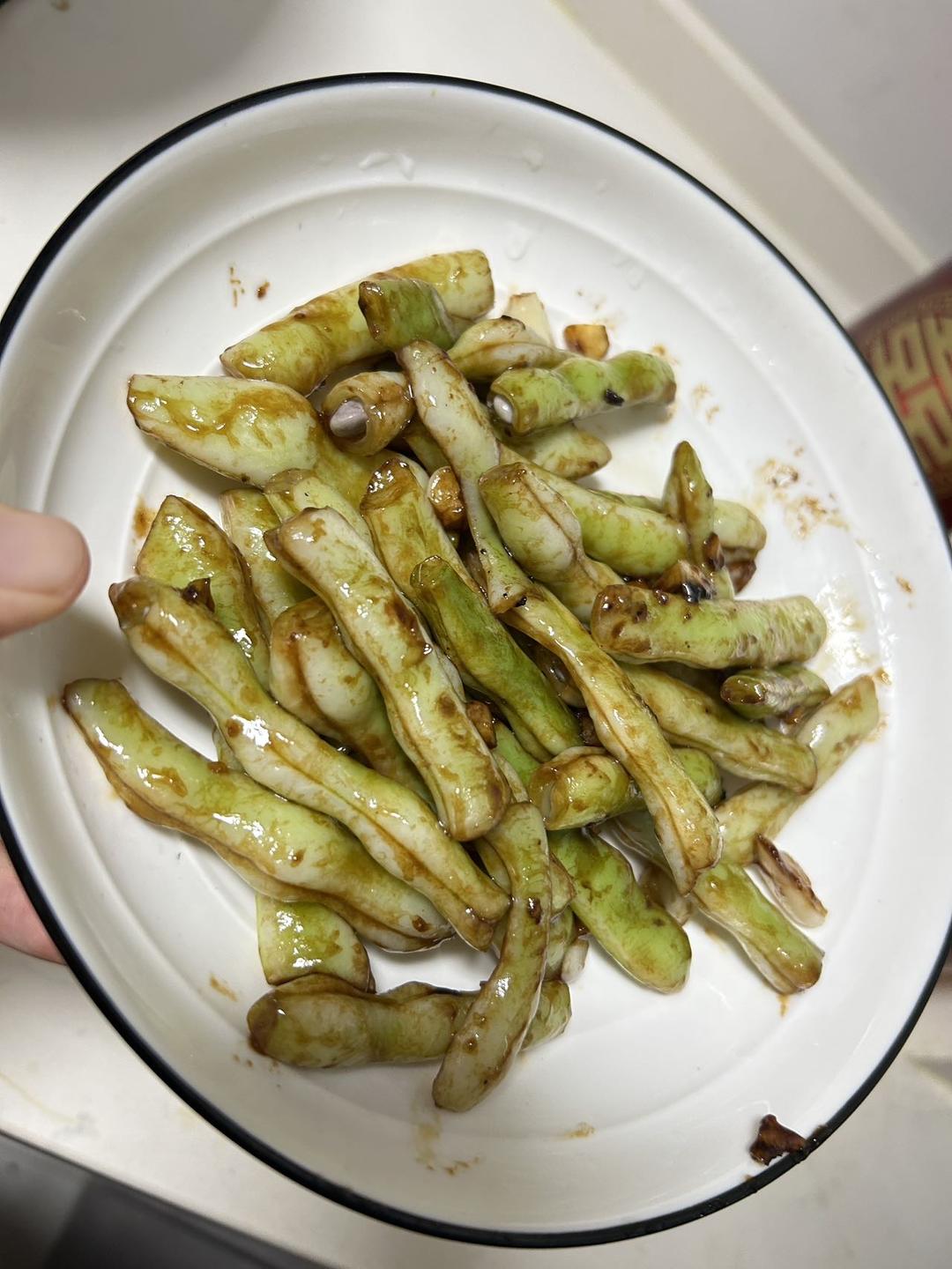 炒｜清炒扁豆角Stir-fried Beans