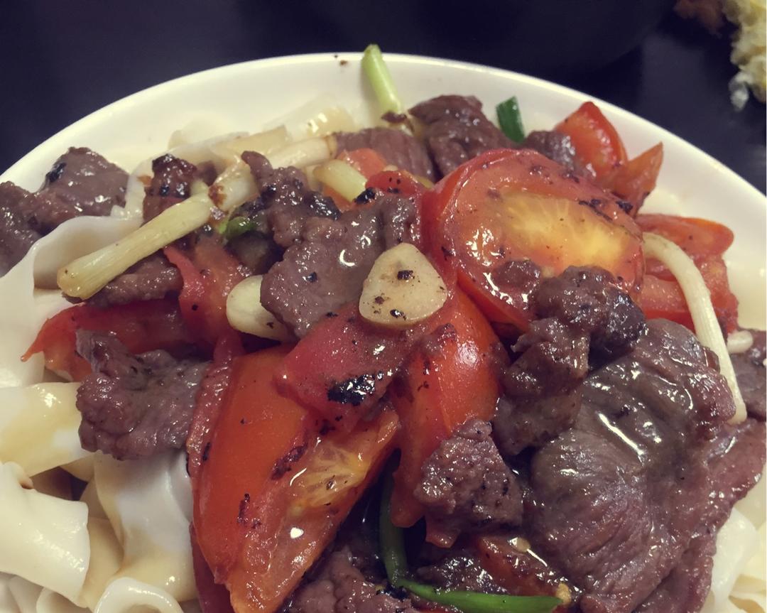 牛肉番茄烩宽面
