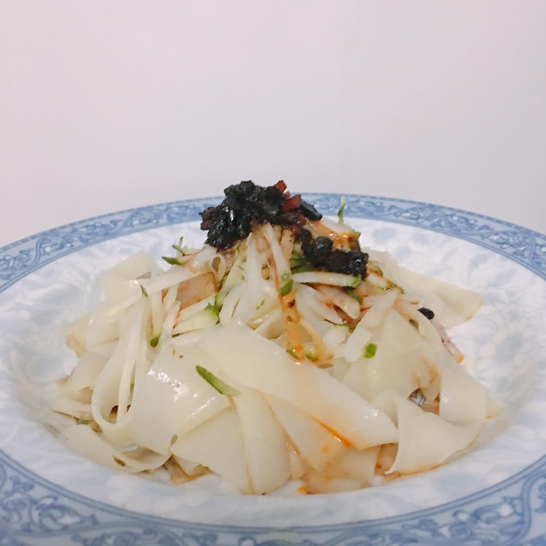不用水洗的自制凉皮，零失败