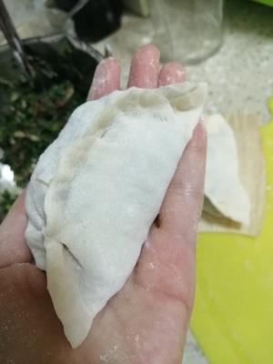 韭菜肉丁蛤蜊蒸饺的做法 步骤7