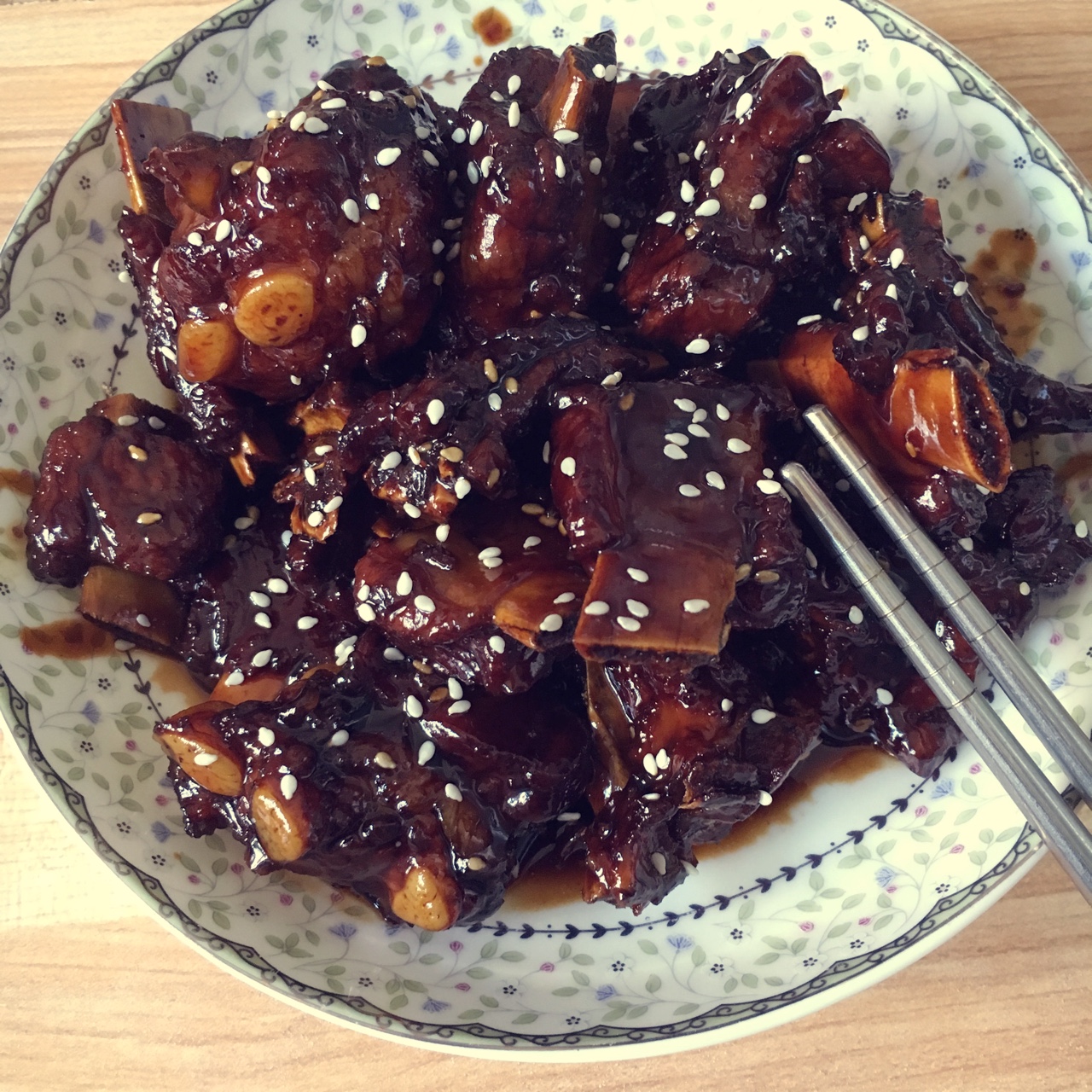 懒人版糖醋排骨