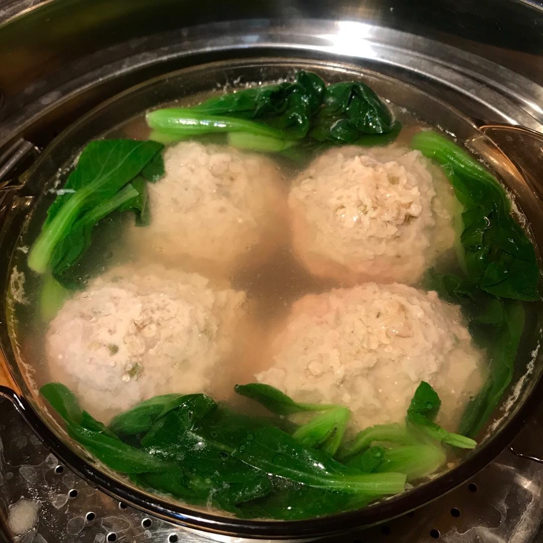 最好吃的扬州狮子头