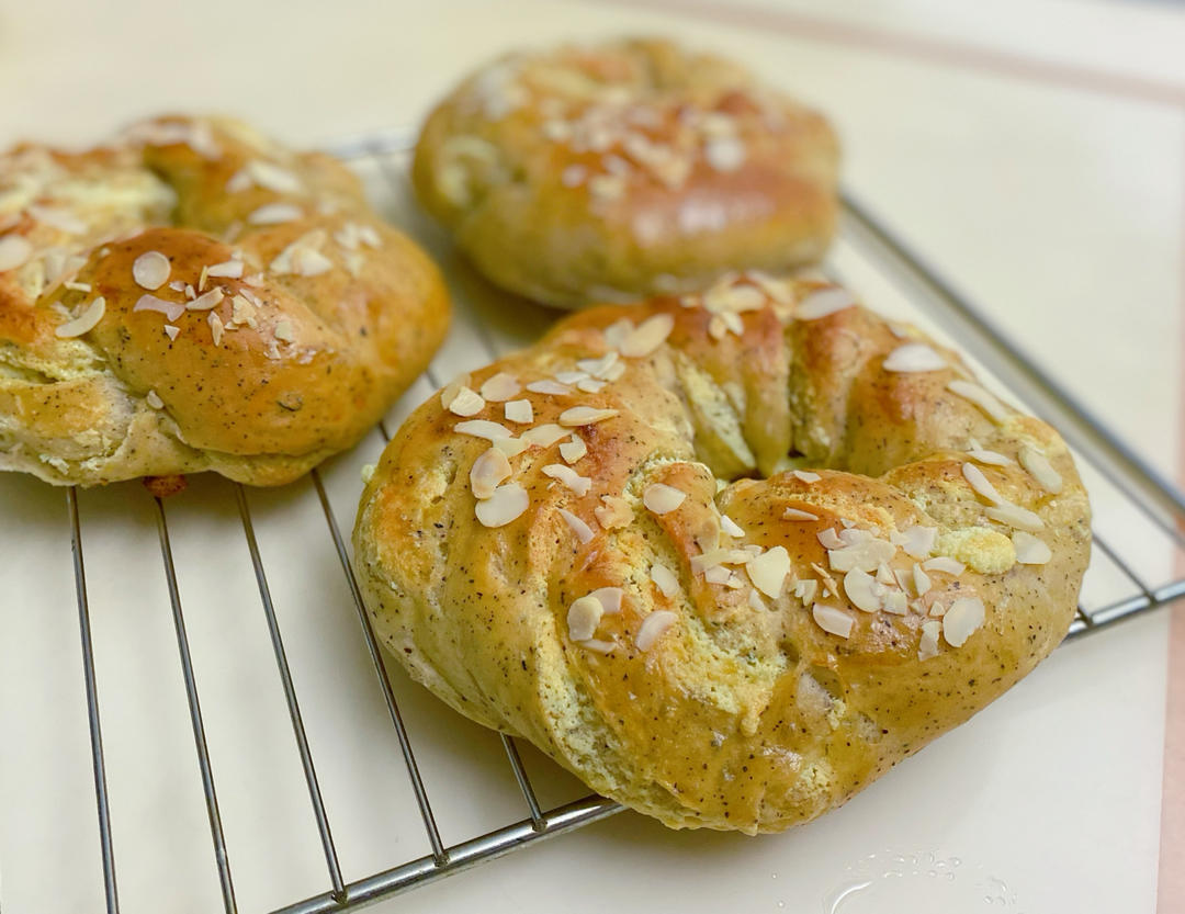 伯爵红茶奶酥面包