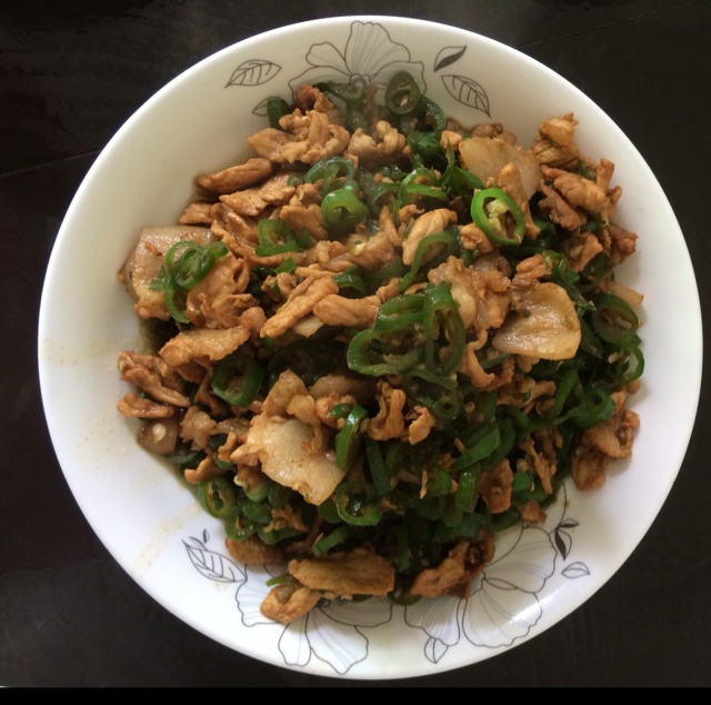青椒肉丝