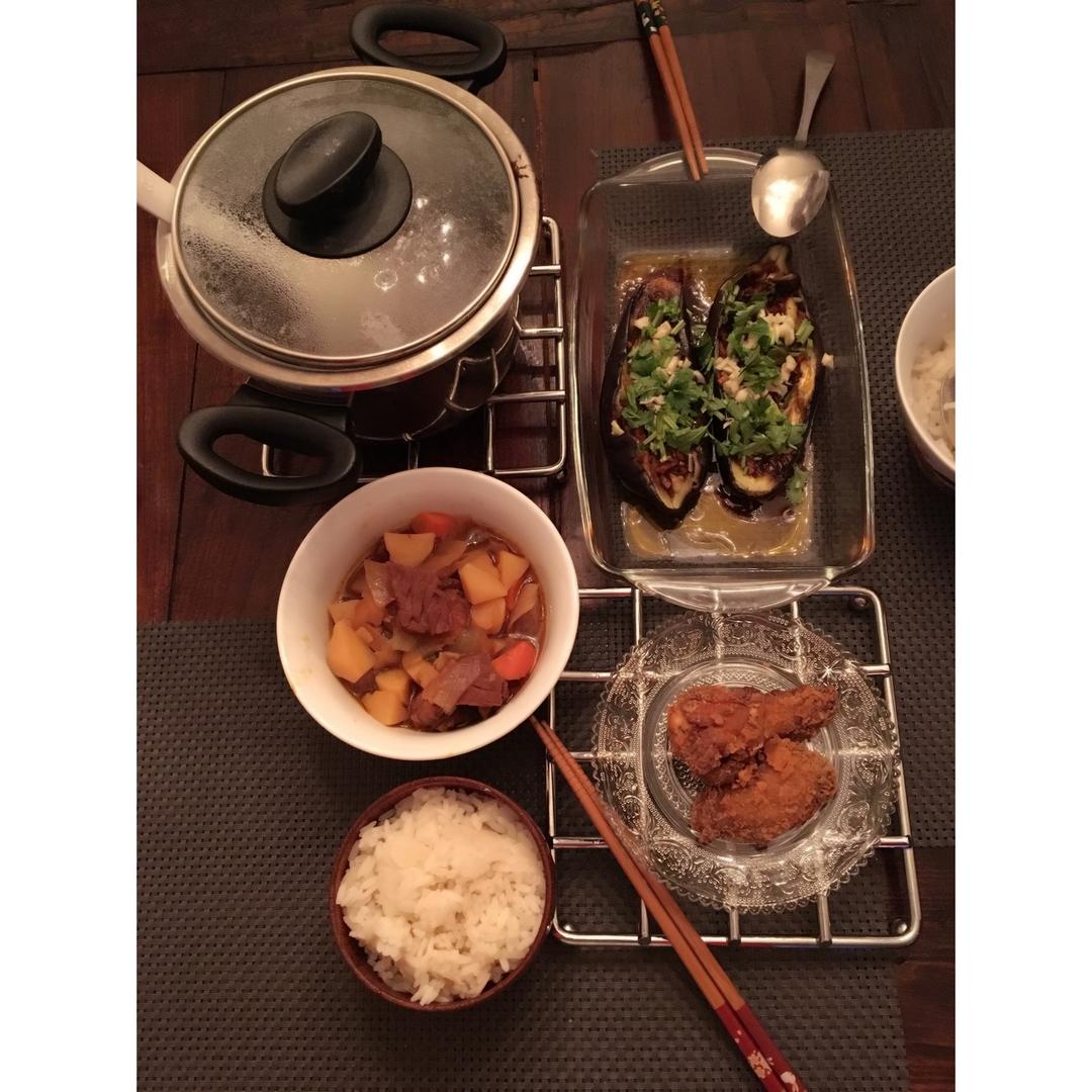 微波炉烤茄子