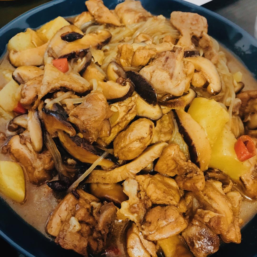 小鸡炖蘑菇