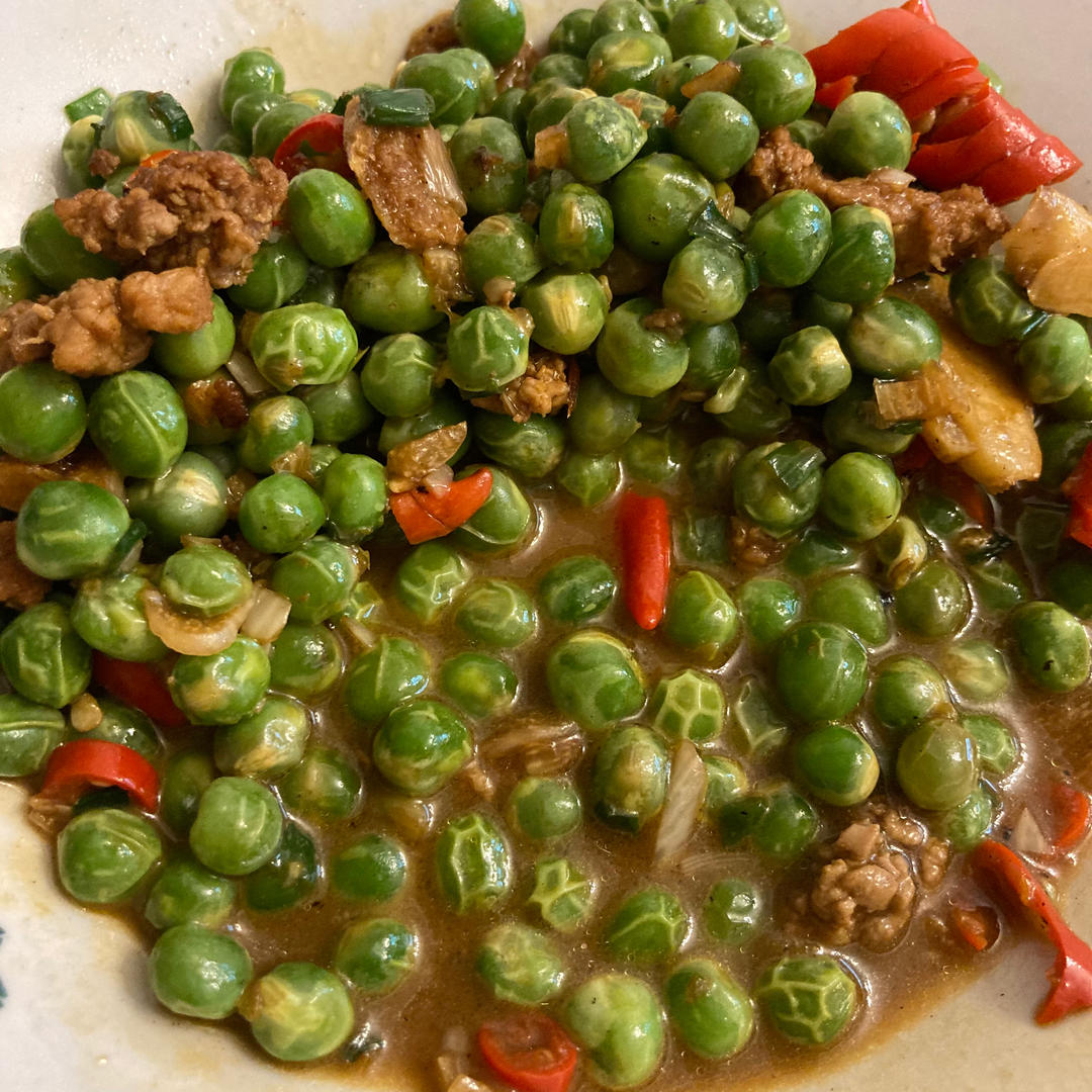 超下饭的豌豆肉沫