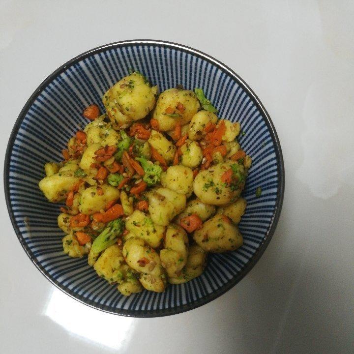 蔬菜香香馒头碎（一岁以上宝宝辅食）