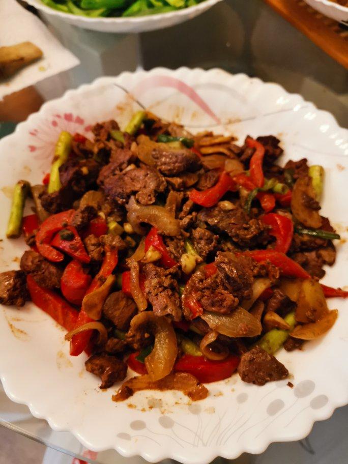 爆炒鸡肝