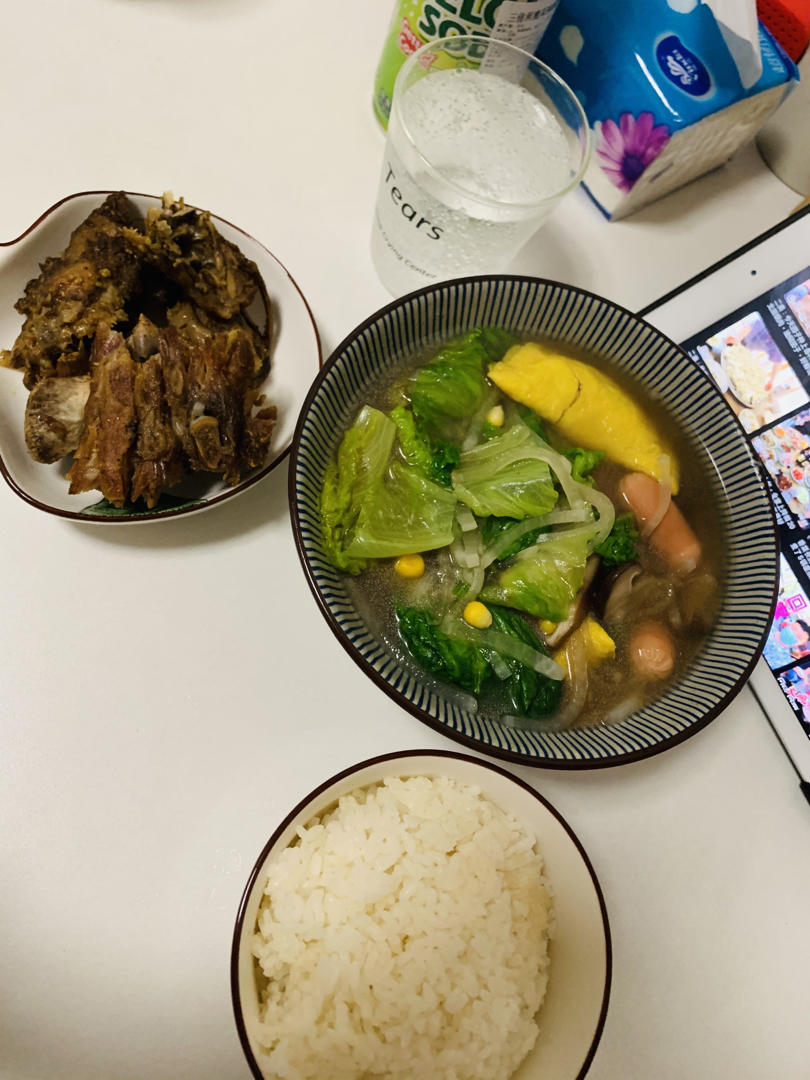 晚餐打卡