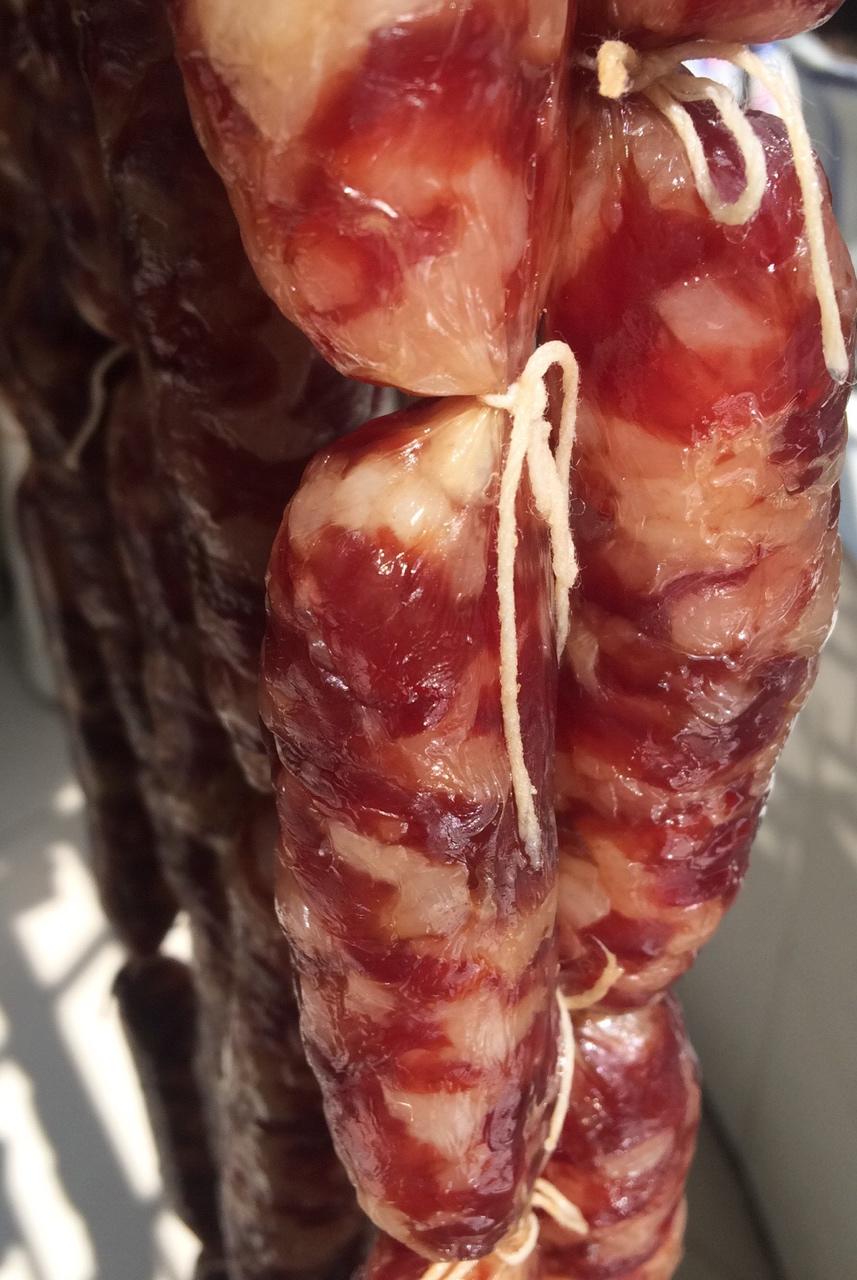自制广味腊肠