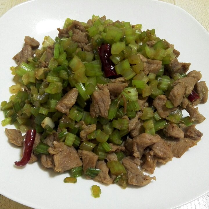 芹菜牛肉末「下饭神器」