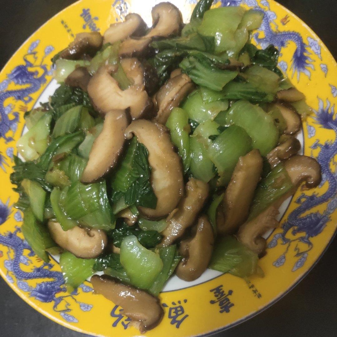 蚝油香菇小油菜
