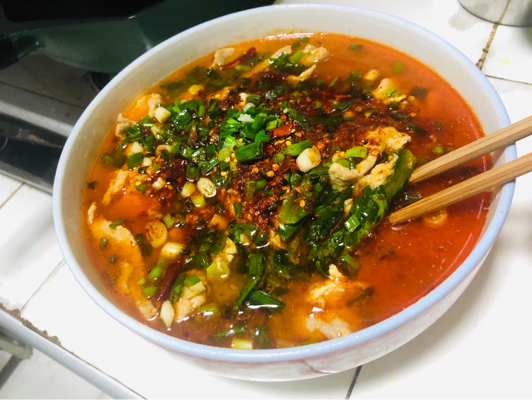 水煮肉片（肯定不翻车）