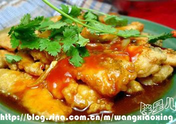 糖醋鱼片的做法